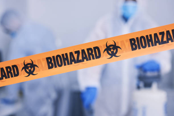 Professional Infectious Disease Decontamination technician working in East Saint Louis, IL